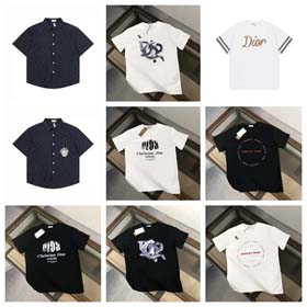 Dior Simple logo print fashion T-shirt-1736